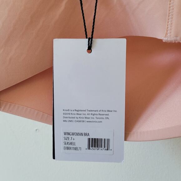 KNIX WingWoman Contour Bra Seashell Pink 7+ 38E 36F 38F - Picture 5 of 6